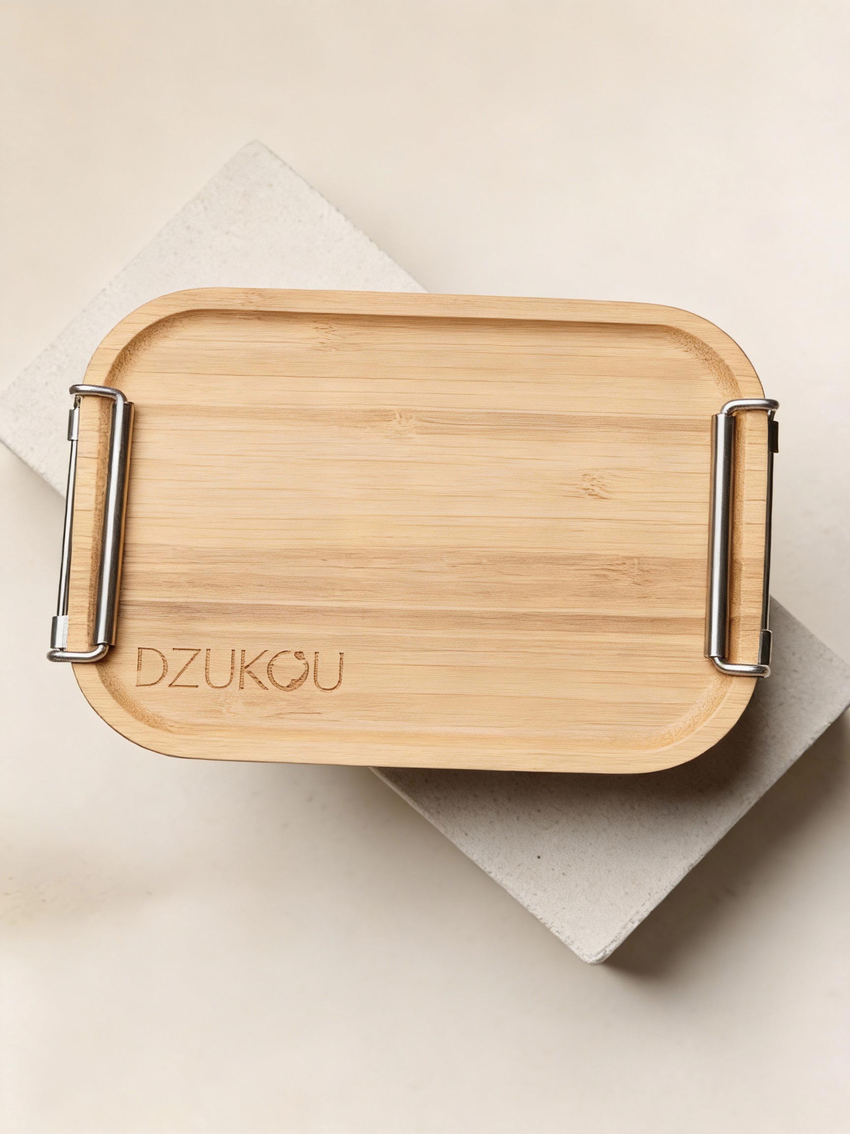 Jim Corbett - Bamboo and Stainless Steel Lock Lunch Box 800 ml