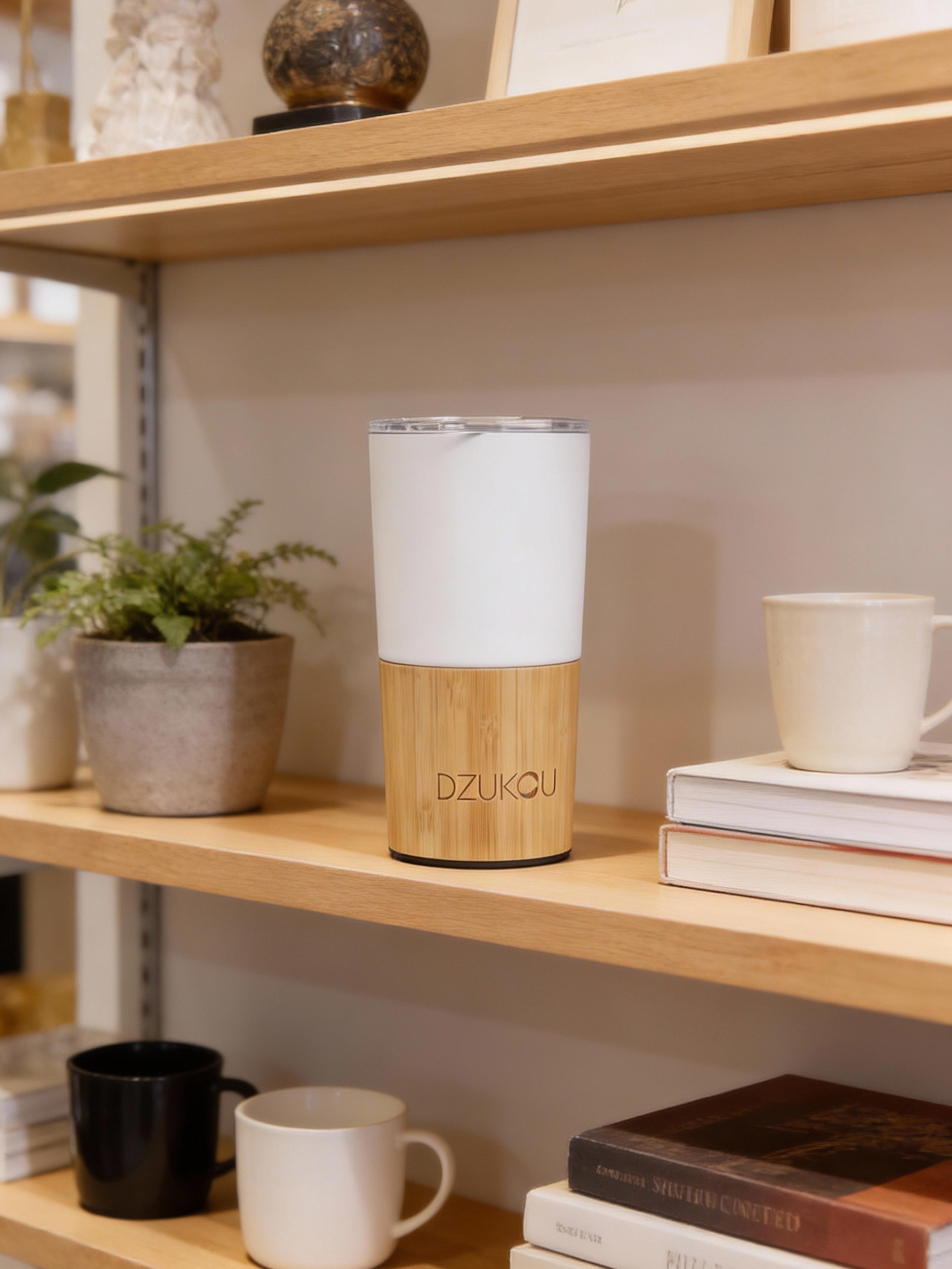 Inca Trail - Bamboo and Stainless Steel Coffee Tumbler 470 ml