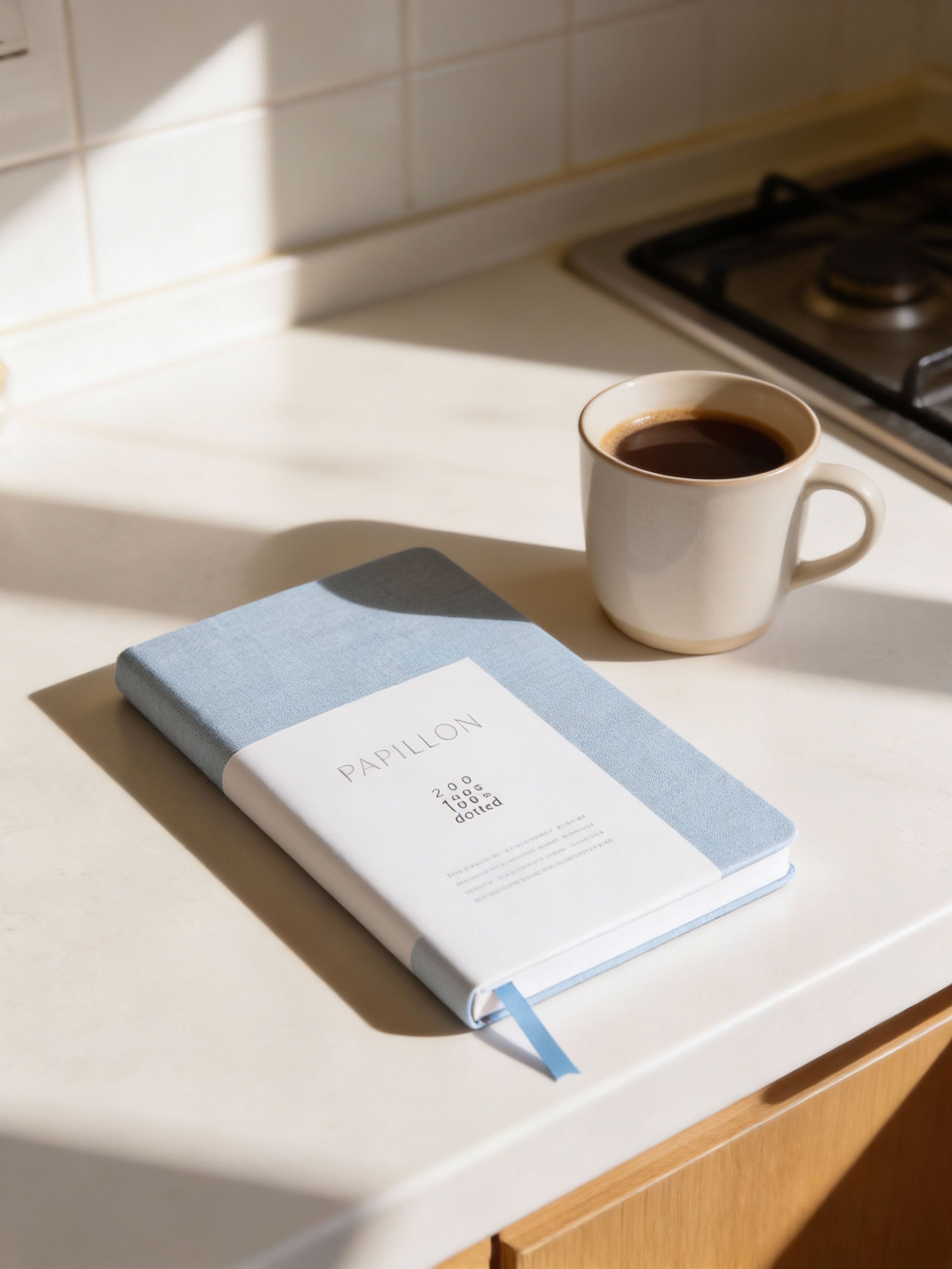 Papillon - Linen Hardcover Notebook