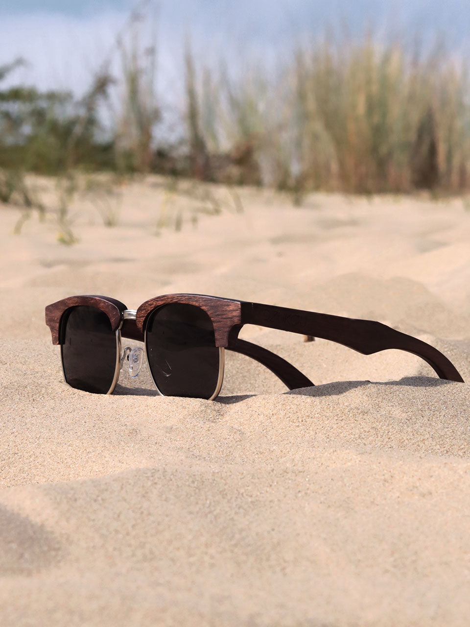 Havana Haze - Wooden Sunglasses for Women