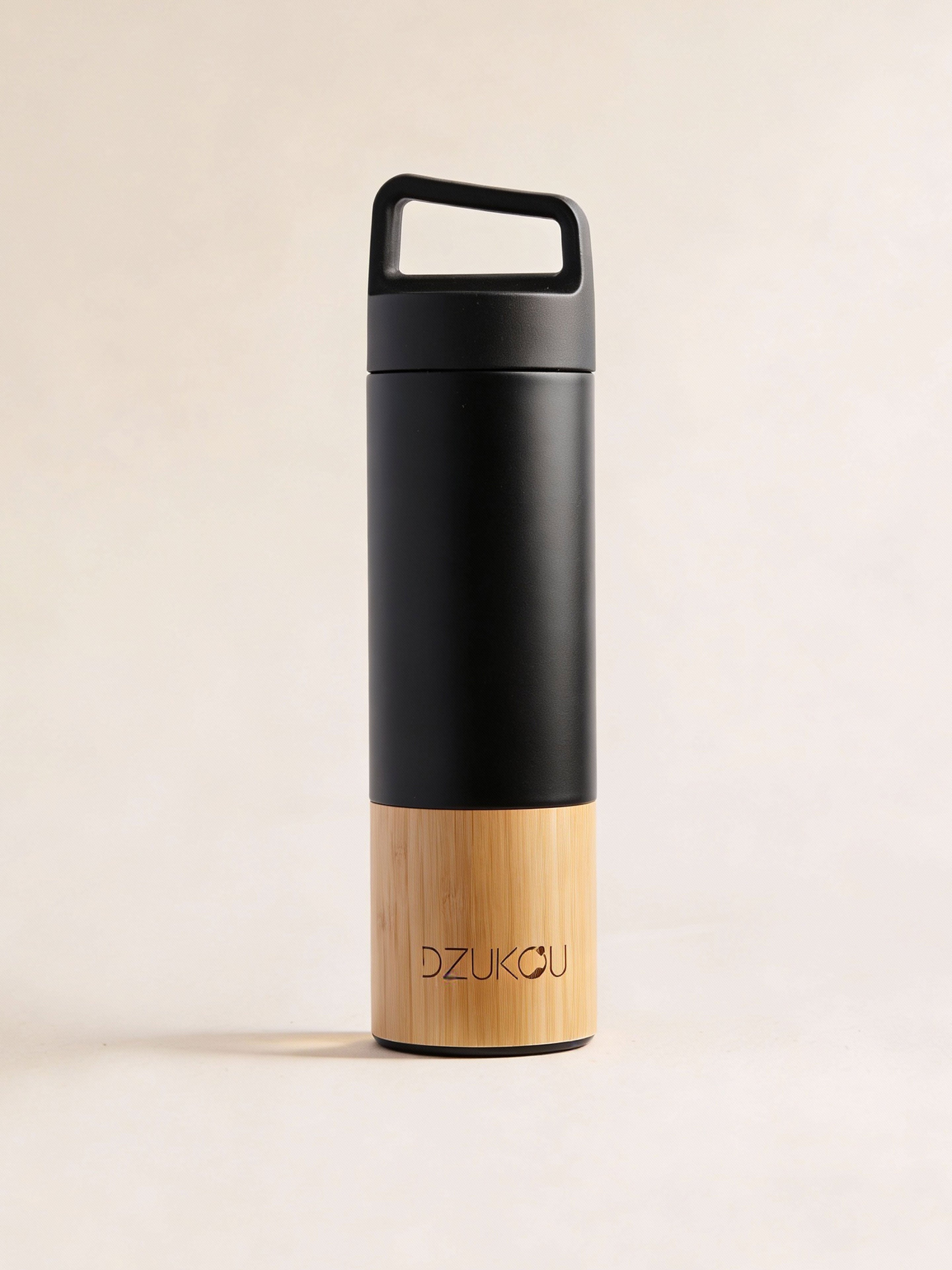 Saint Elias - Bamboo and Stainless Steel Thermos Bottle 530 ml