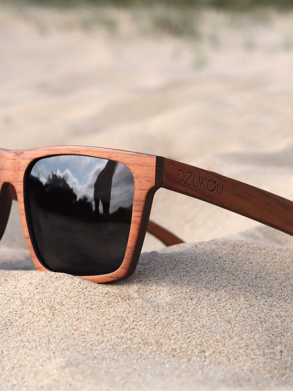 Cabo Dune – Houten Zonnebril voor Mannen