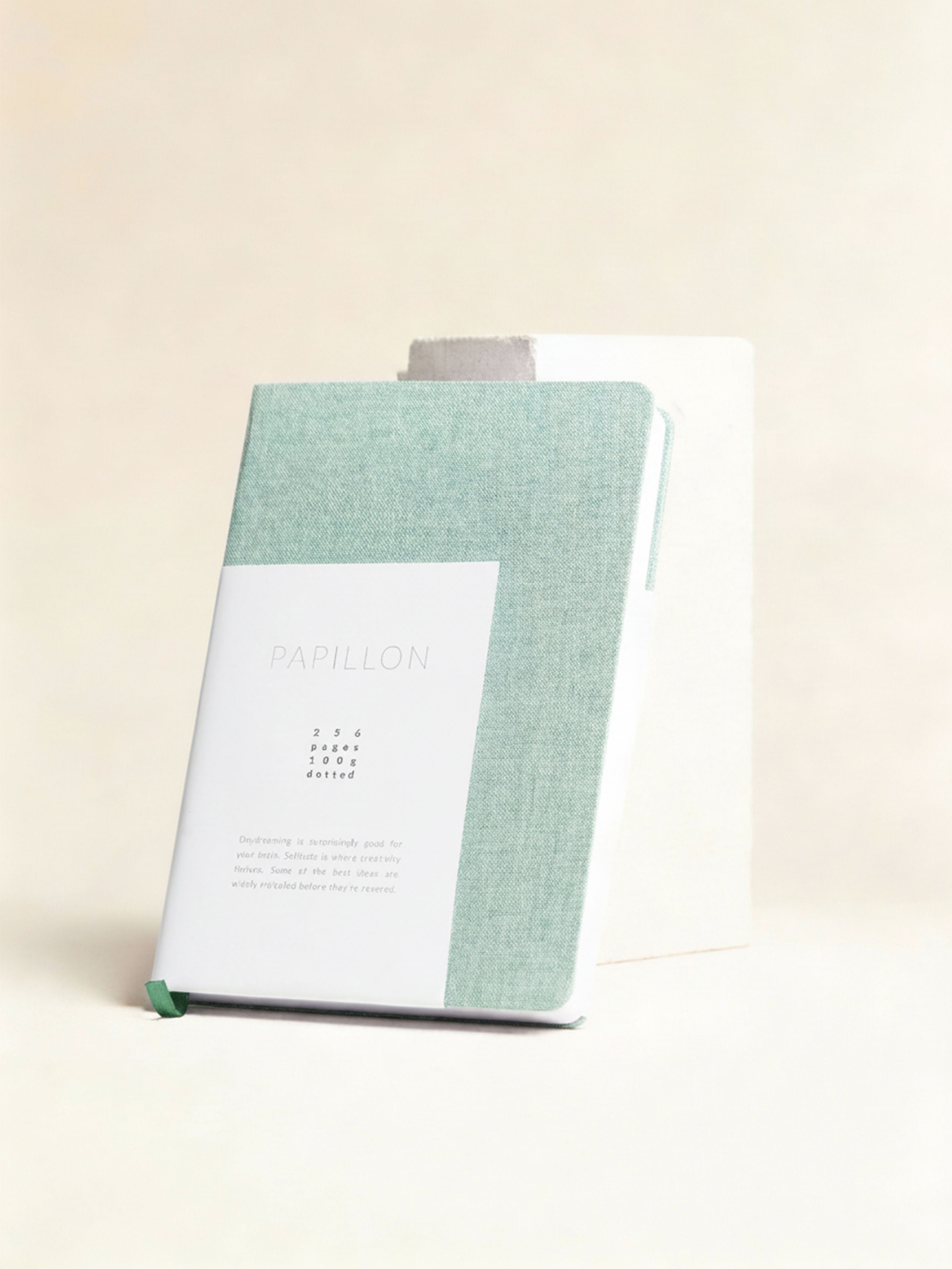 Papillon - Linen Hardcover Notebook