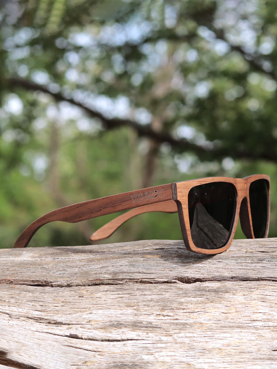 Cabo Dune – Houten Zonnebril voor Mannen