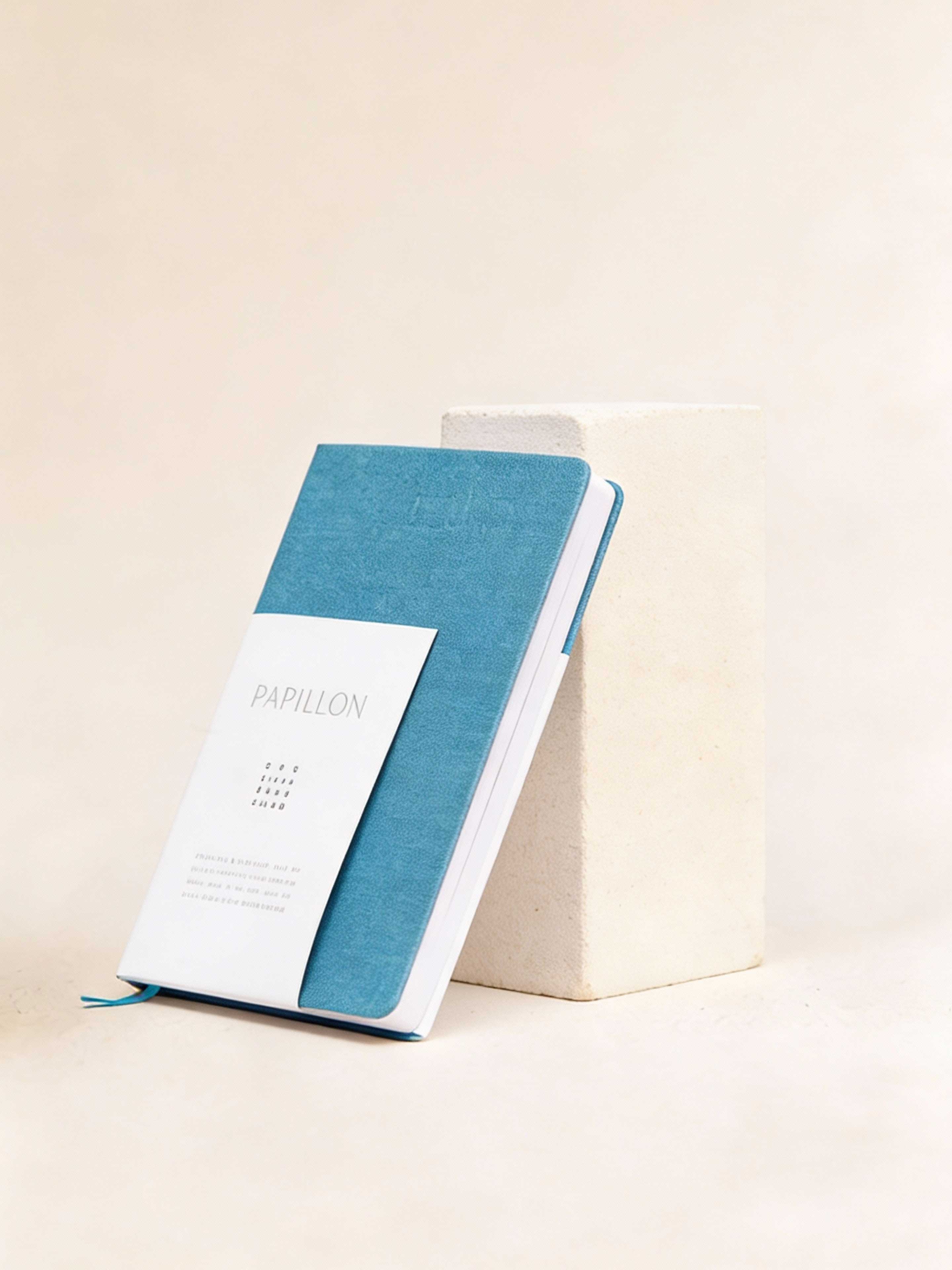 Papillon - Linen Hardcover Notebook