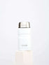 A white thermos lunchpot with a lid, designed for keeping beverages hot or cold, placed on a neutral background.