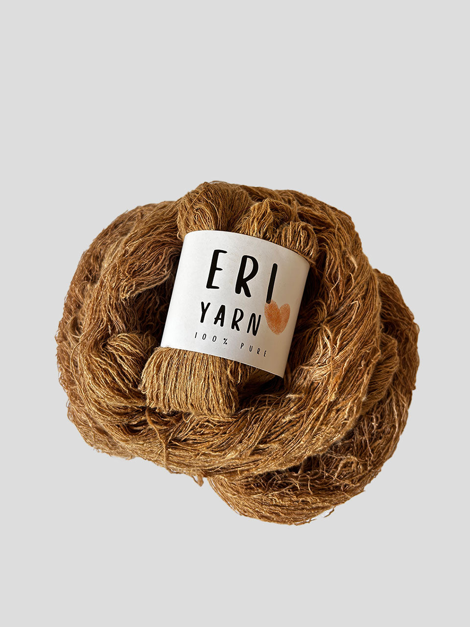 Eri Silk Yarn - Beige