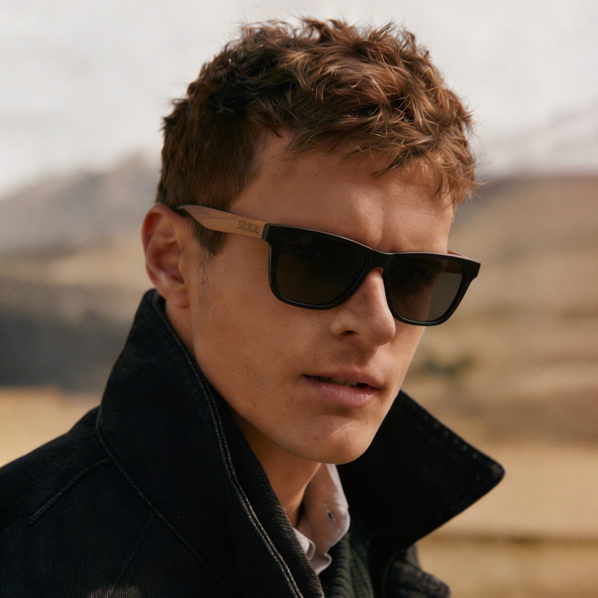 Malmö – Holzsonnenbrille für Herren