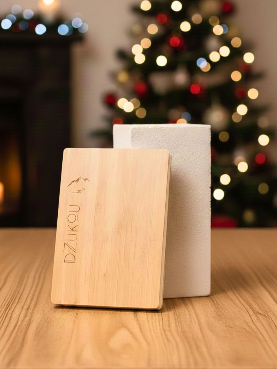 Tiger Trail - Notitieboekje met harde kaft van bamboe