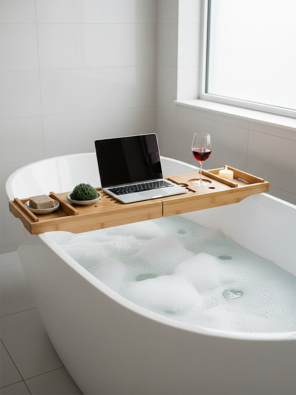 Valley of Flowers - Bamboe Bad Caddy