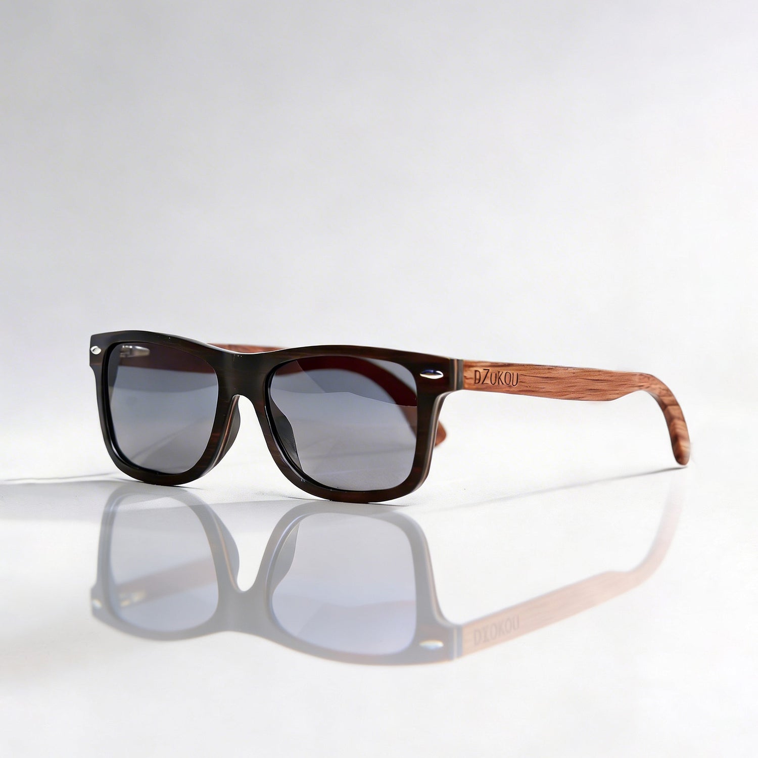 Reiek Peak - Holzsonnenbrille für Herren