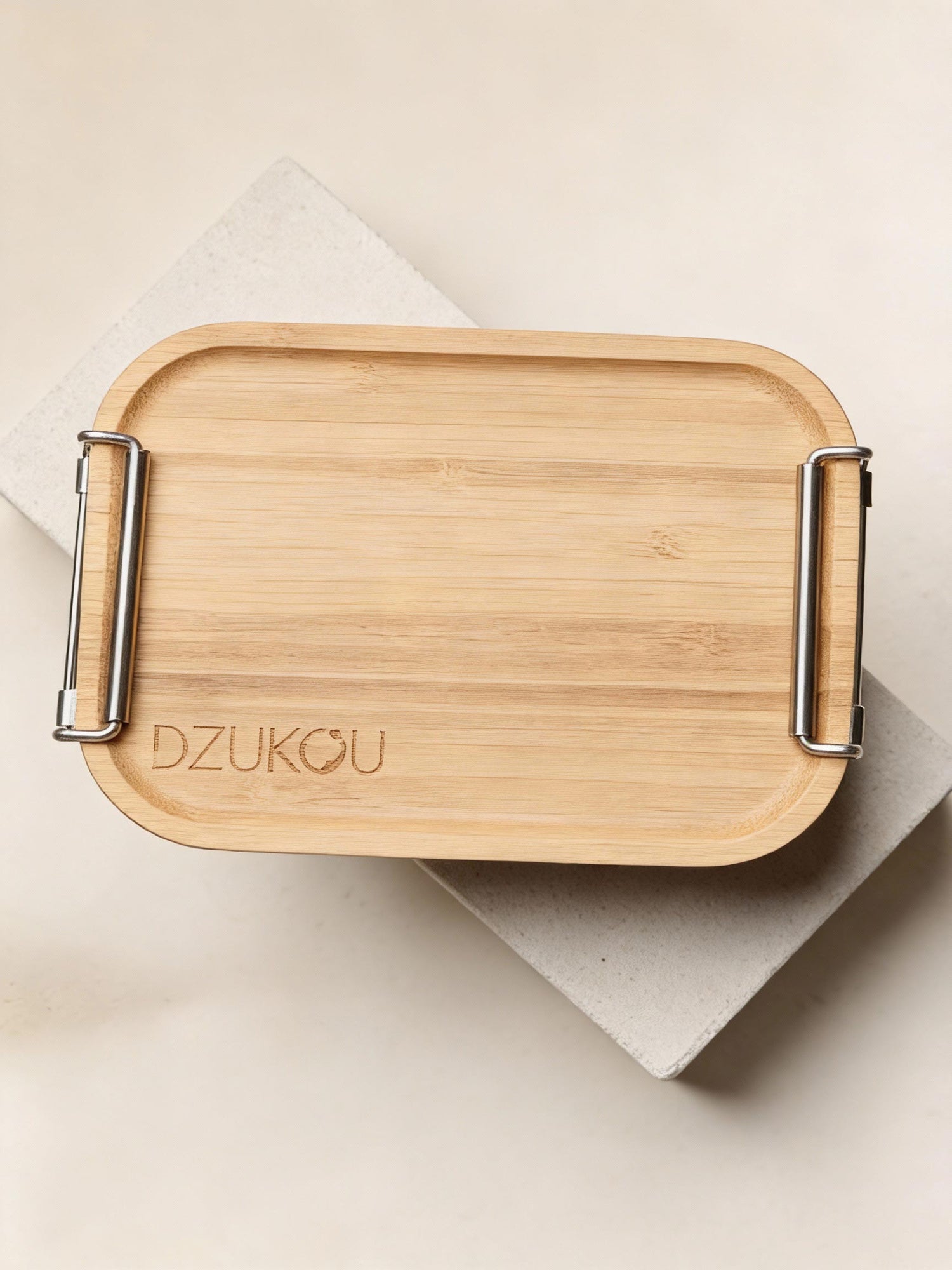 Jim Corbett - Bamboo and Stainless Steel Lock Lunch Box 800 ml