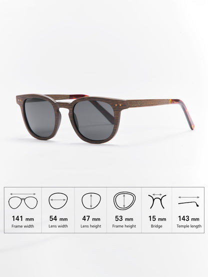 Coyote Trail - Wooden Sunglasses for Women
