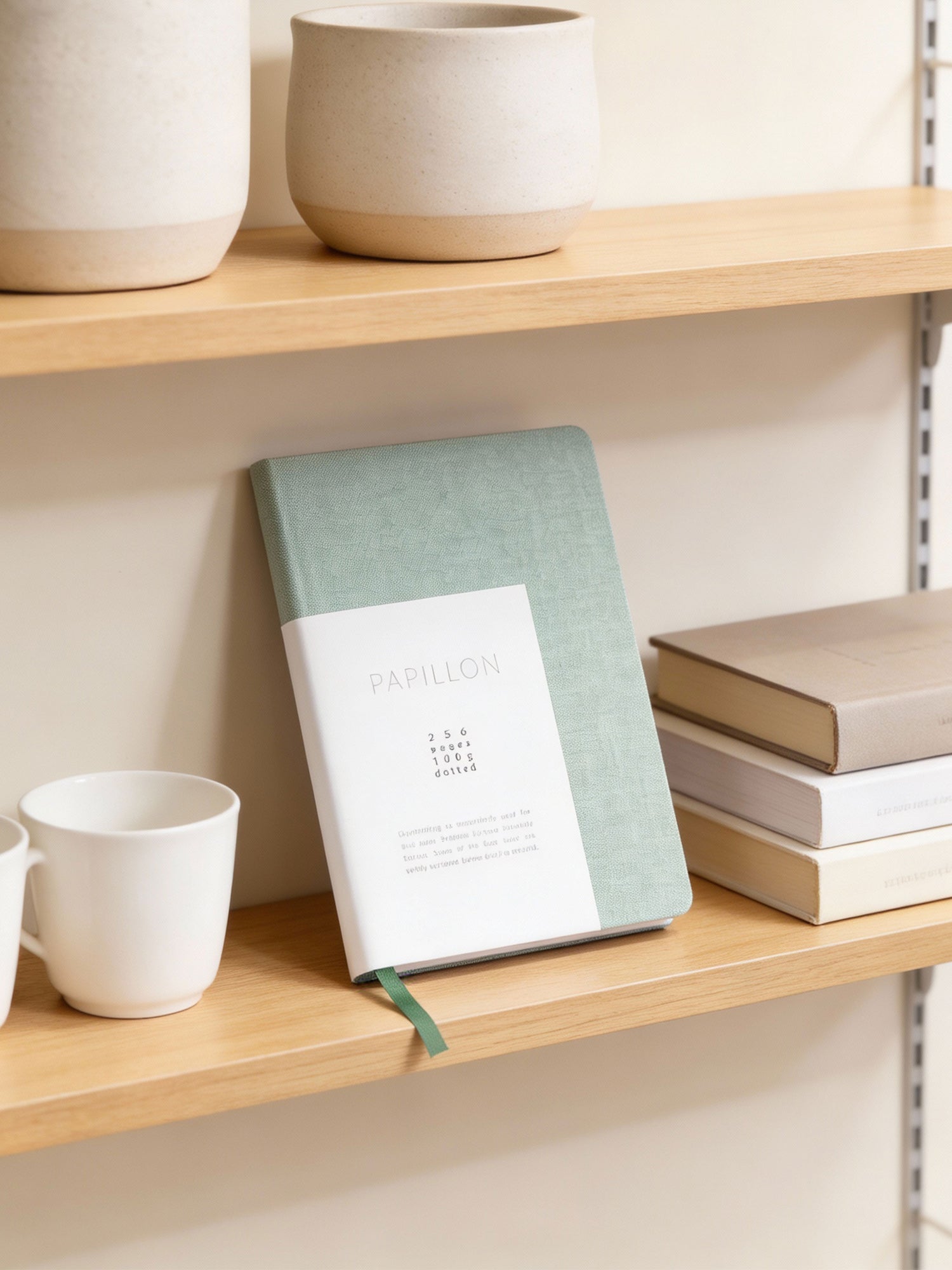 Papillon - Linen Hardcover Notebook