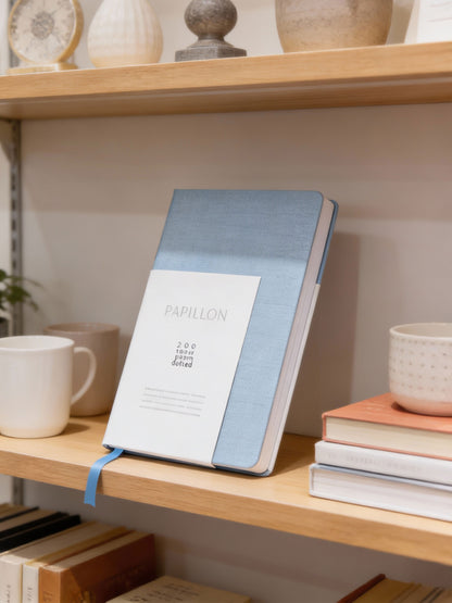 Papillon - Linen Hardcover Notebook