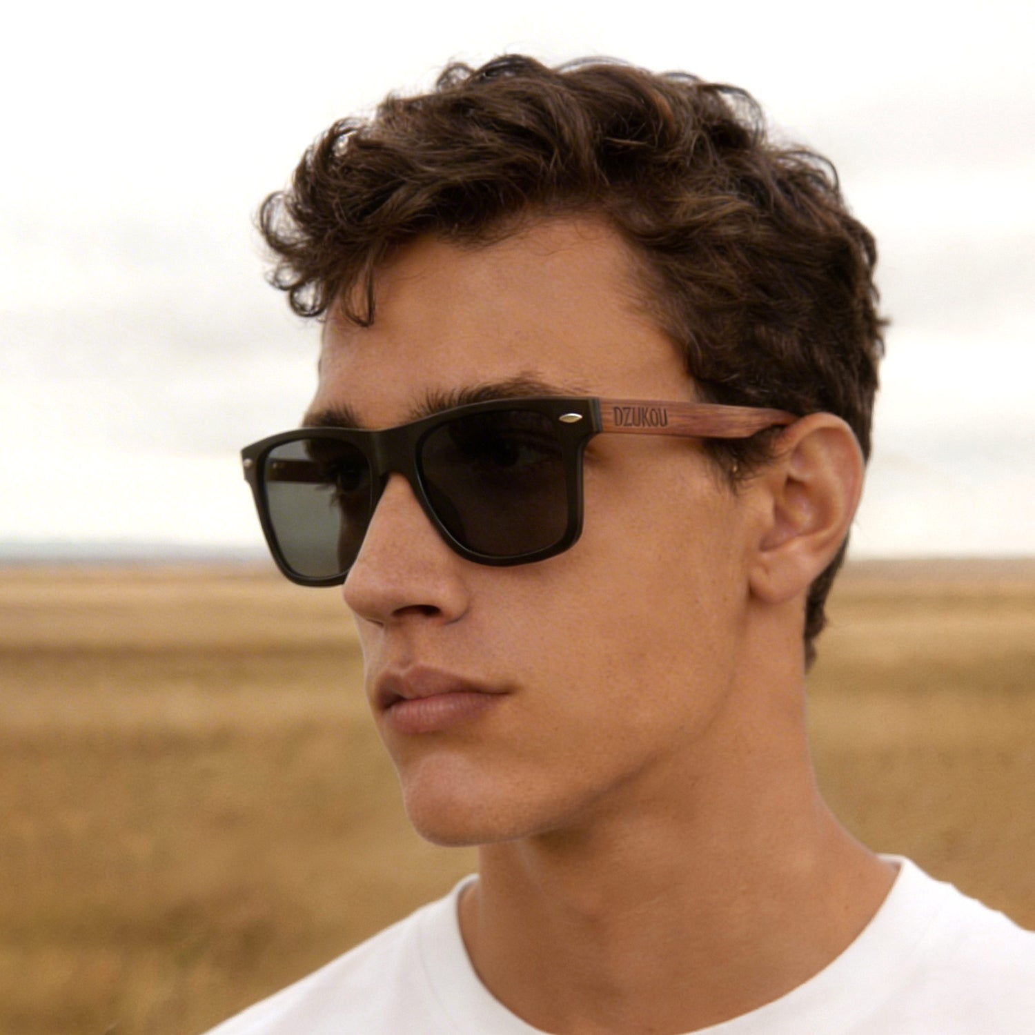 Reiek Peak - Holzsonnenbrille für Herren