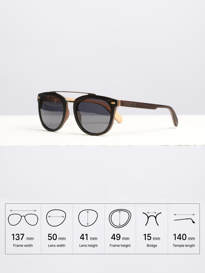 Fission - Wooden Sunglasses for Men and Women