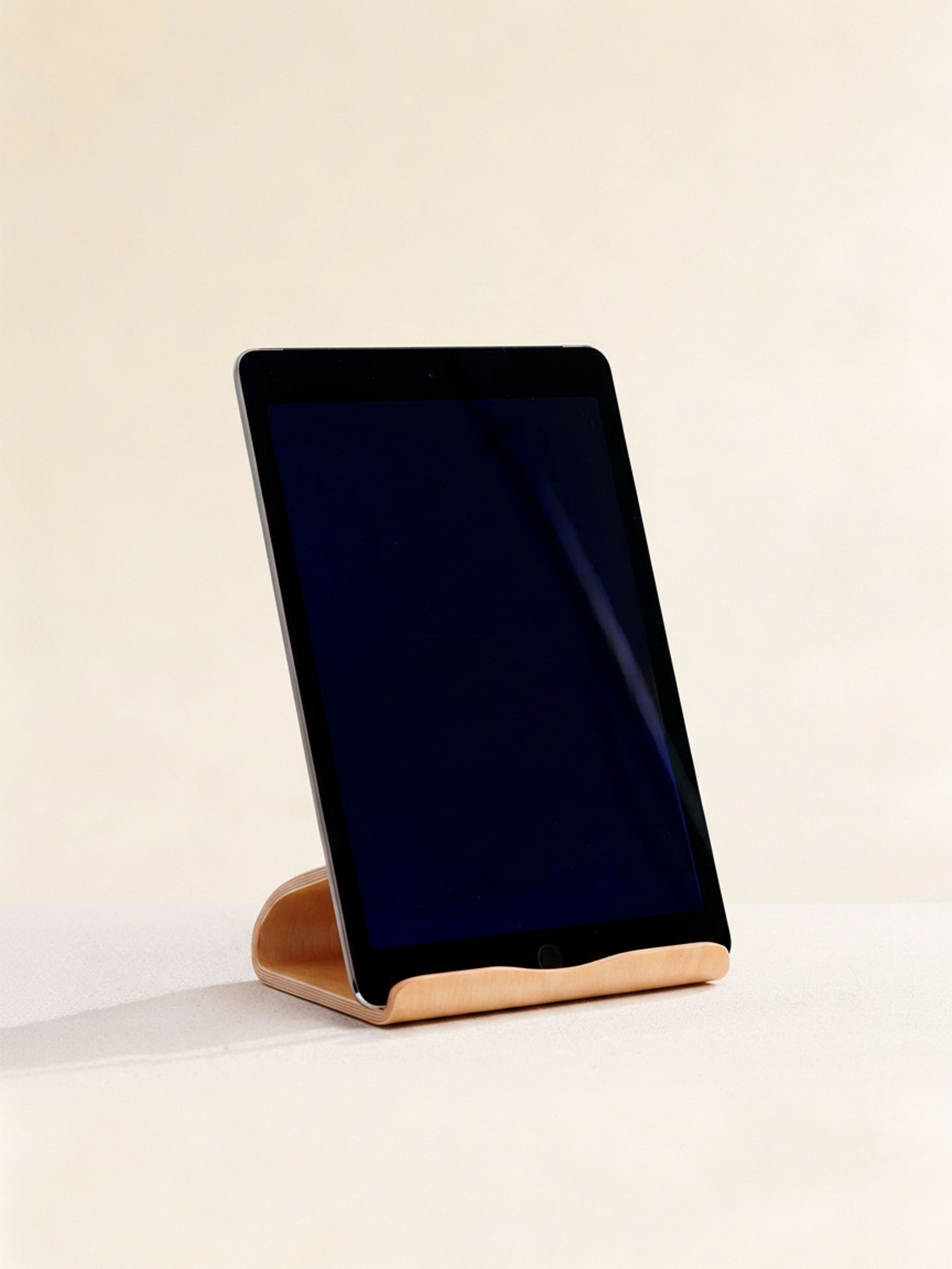 Majuli Islands - Wooden Tablet Stand