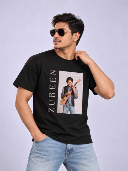 Zubeen Garg “Tumi Suwa Jetiya” T-Shirt – Unisex Black Cotton Graphic Tee