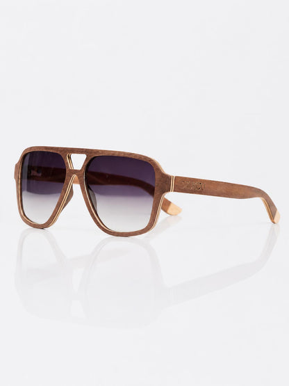 Oblique - Wooden Sunglasses for Men