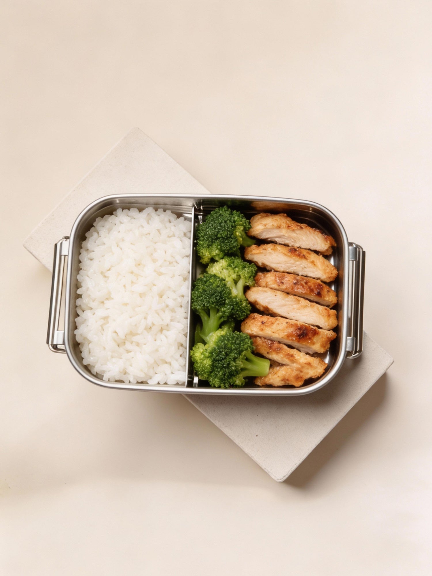 Jim Corbett - Bamboo and Stainless Steel Lock Lunch Box 800 ml