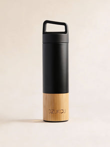 Saint Elias - Bamboo and Stainless Steel Thermos Bottle 530 ml