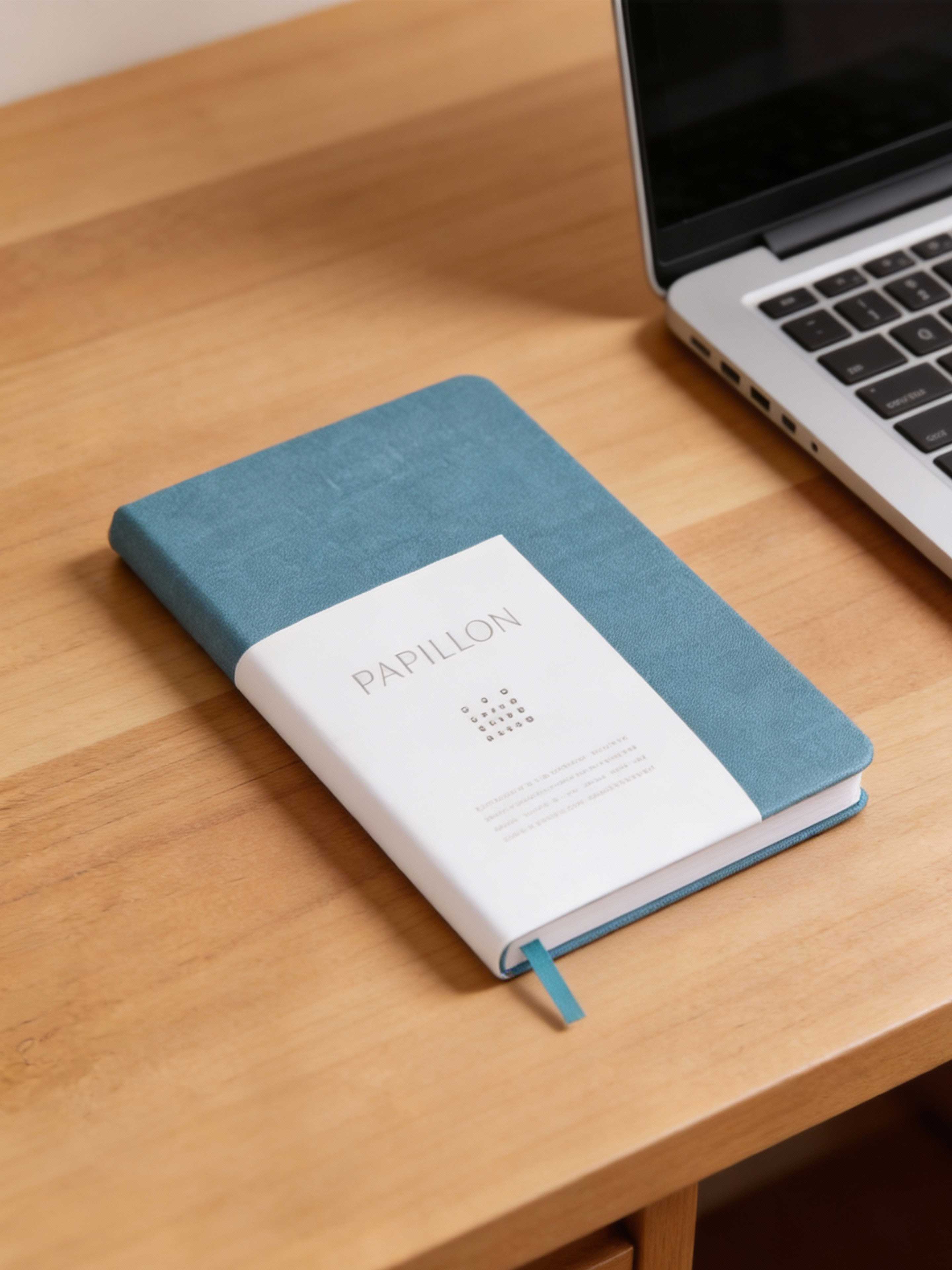 Papillon - Linen Hardcover Notebook