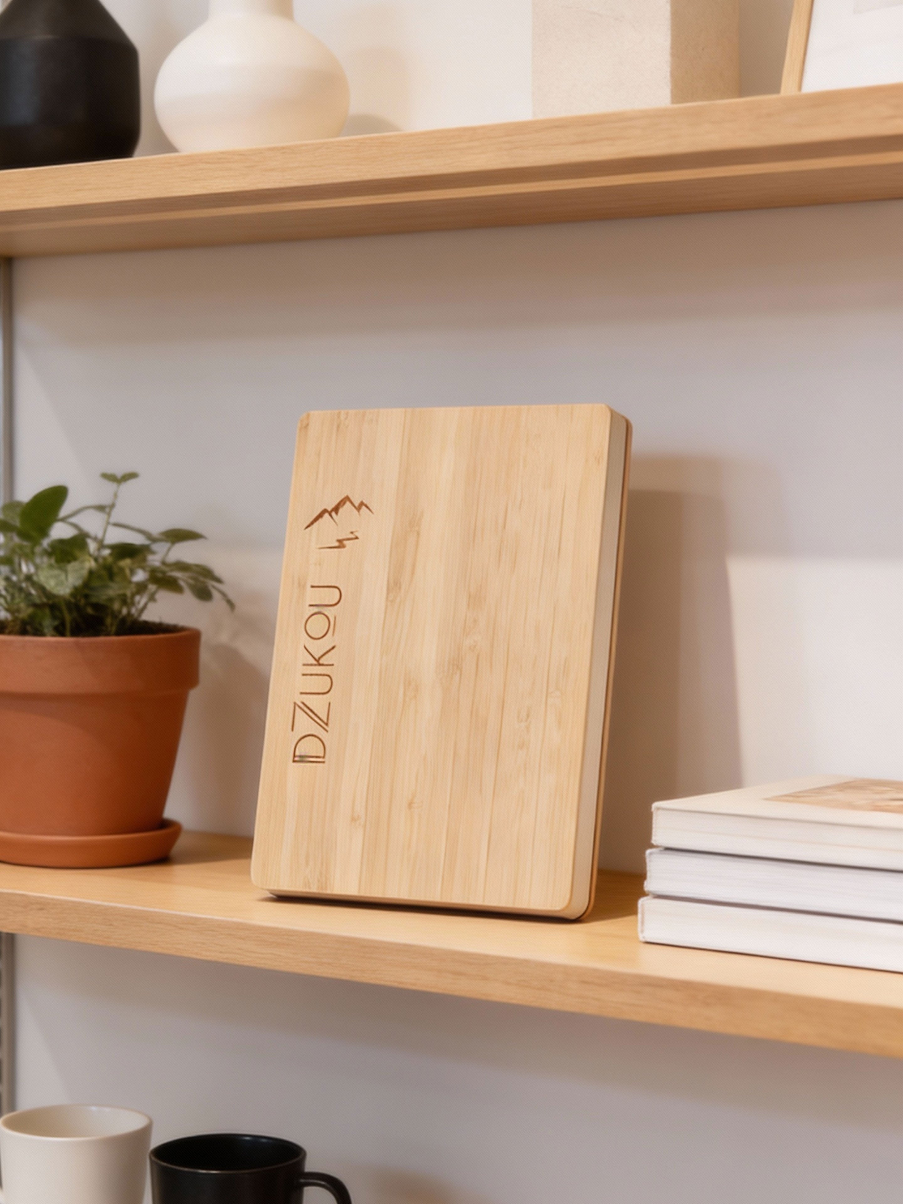 Tiger Trail - Bamboo Hardcover Notebook