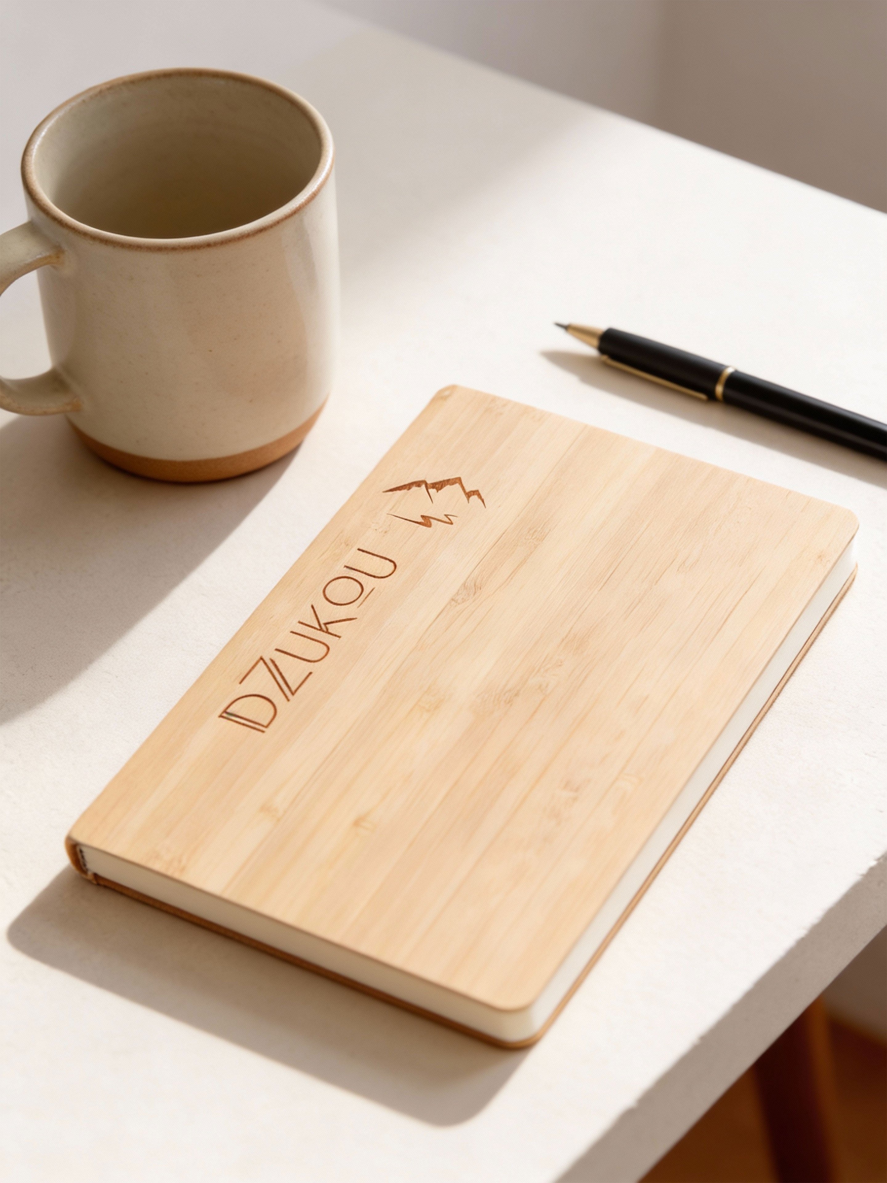 Tiger Trail - Bamboo Hardcover Notebook