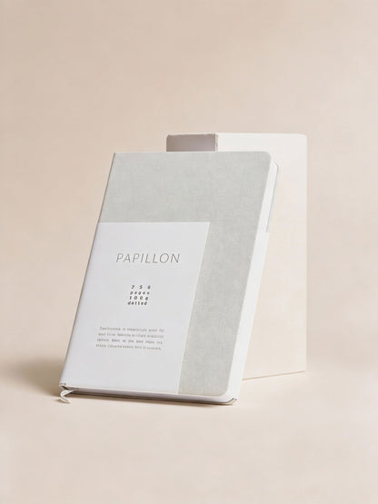 Papillon - Linen Hardcover Notebook