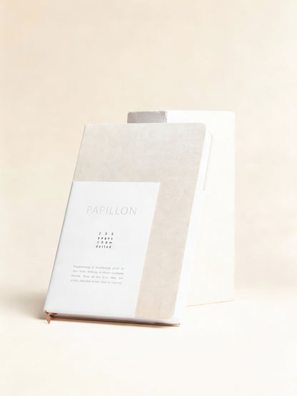 Papillon - Linen Hardcover Notebook
