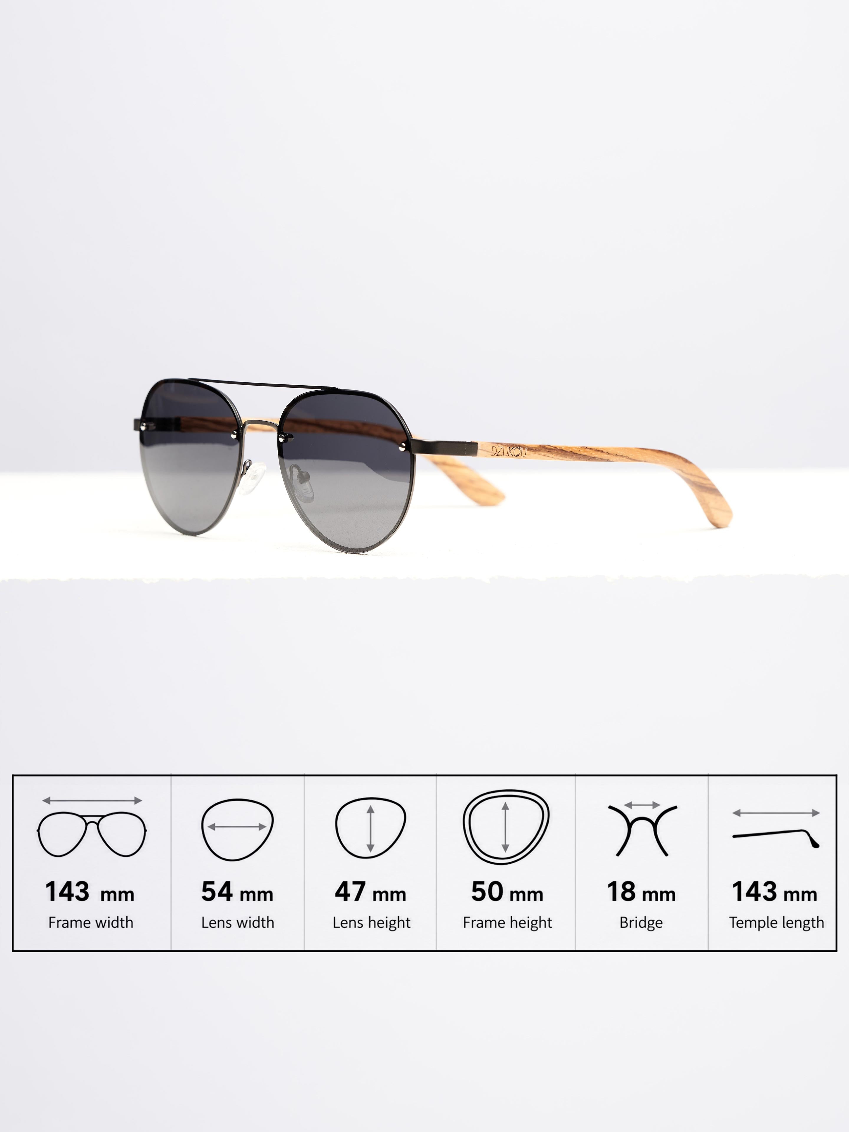 Sierra - Wooden Sunglasses for Men and Women
