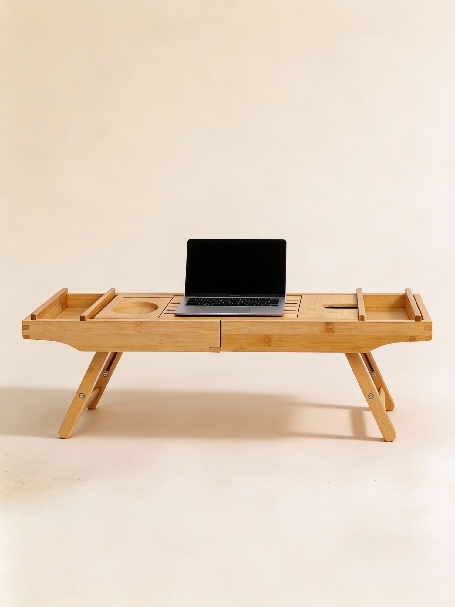 Valley of Flowers – Badewannenablage aus Bambus