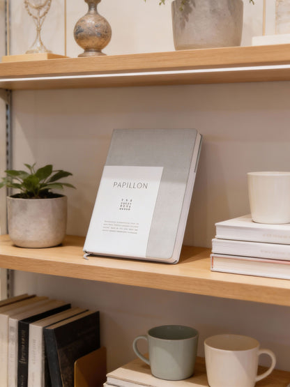 Papillon - Linen Hardcover Notebook
