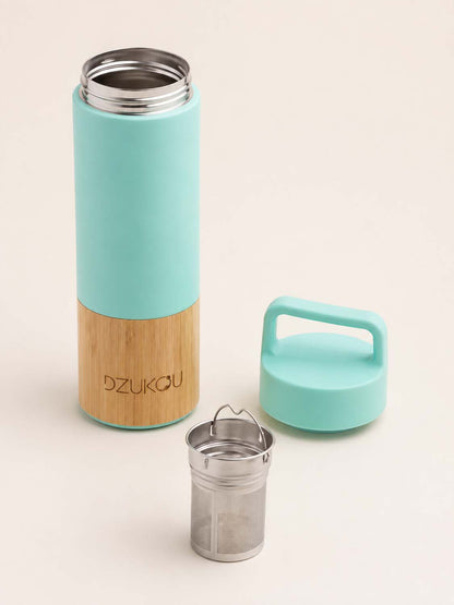 Saint Elias - Bamboo and Stainless Steel Thermos Bottle 530 ml