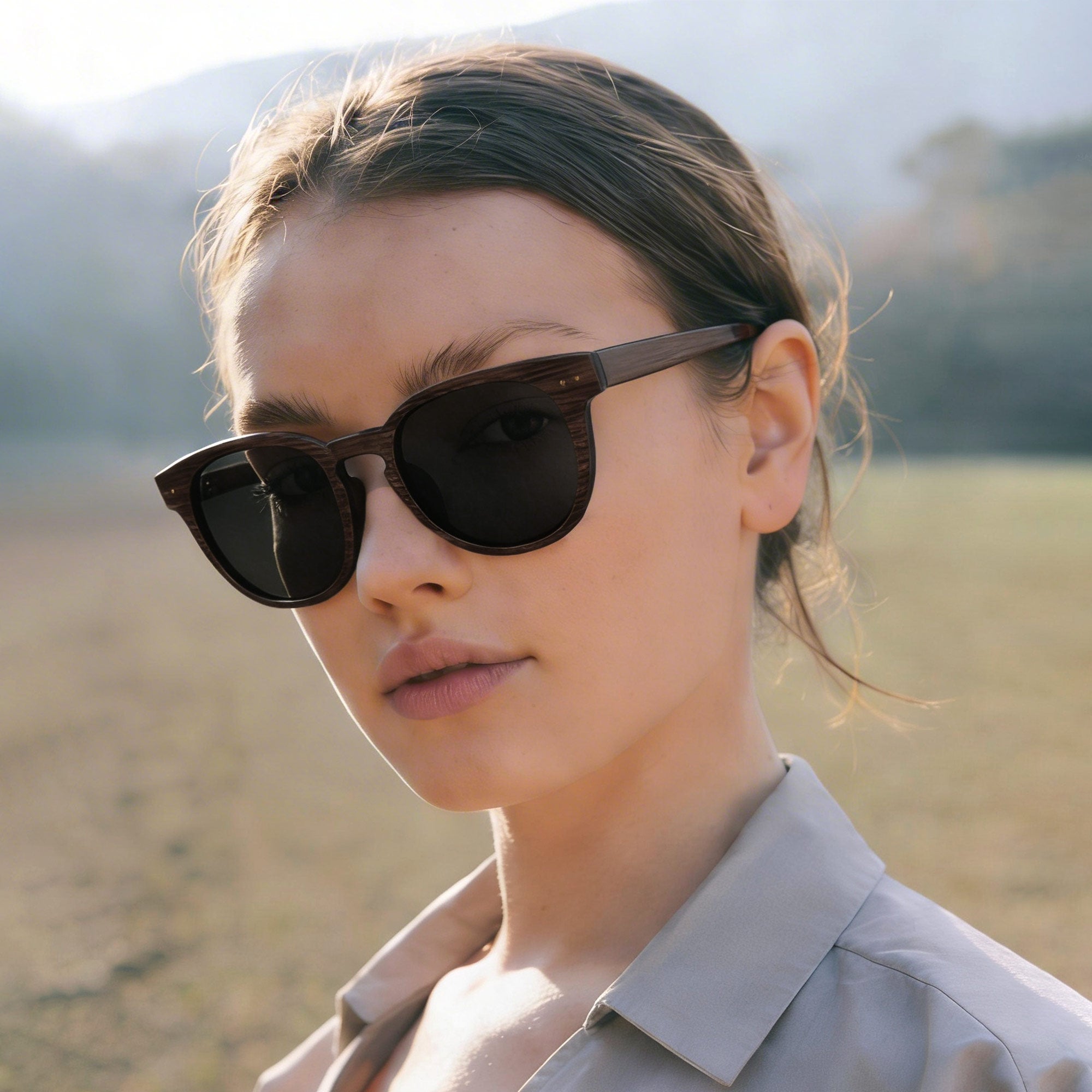 Coyote Trail - Wooden Sunglasses for Women