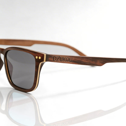 Rage - Holzsonnenbrille für Damen