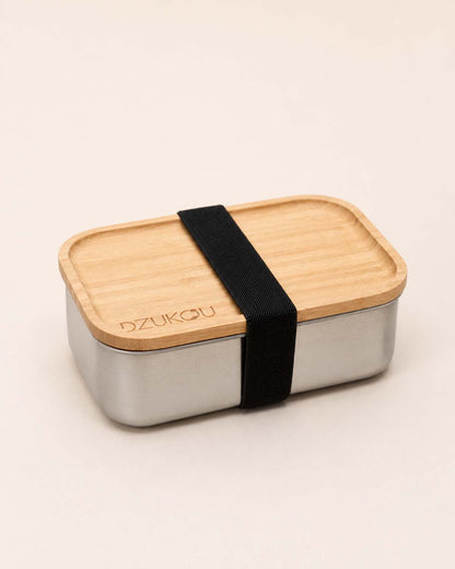 Jim Corbett - RVS Lunchbox met Bamboe Deksel 800 ml