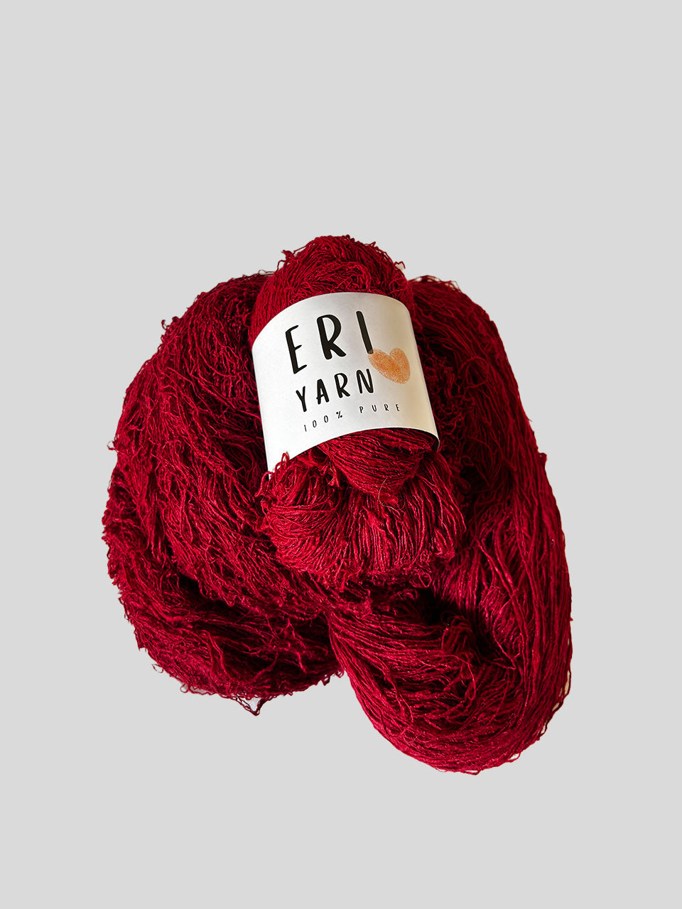 Eri-zijdegaren - Rood