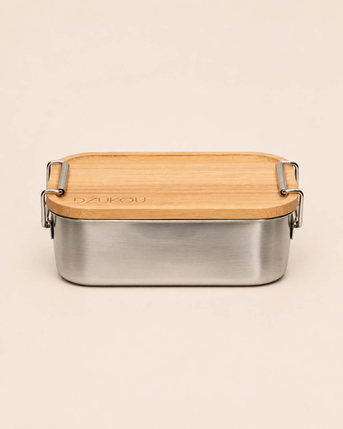 Jim Corbett - RVS Lunchbox met Bamboe Deksel 800 ml