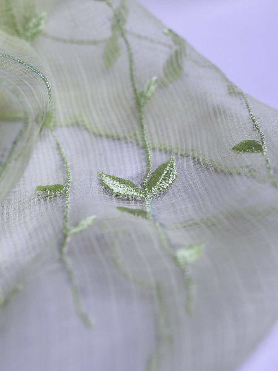 Seine - Kota Doria Green Shawl