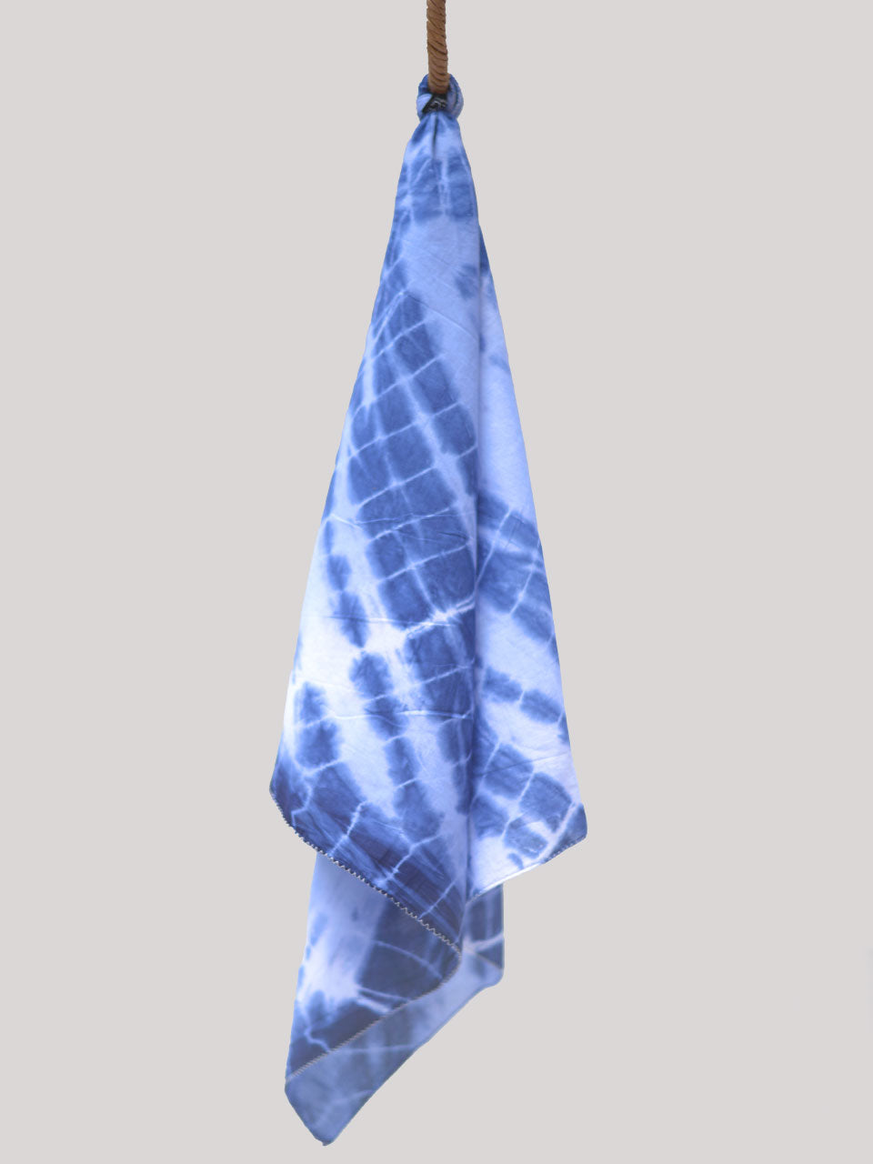  Shibori - Grünes Baumwoll-Nickertuch