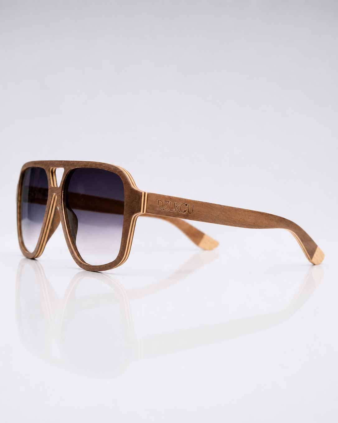 Oblique - Wooden Sunglasses for Men
