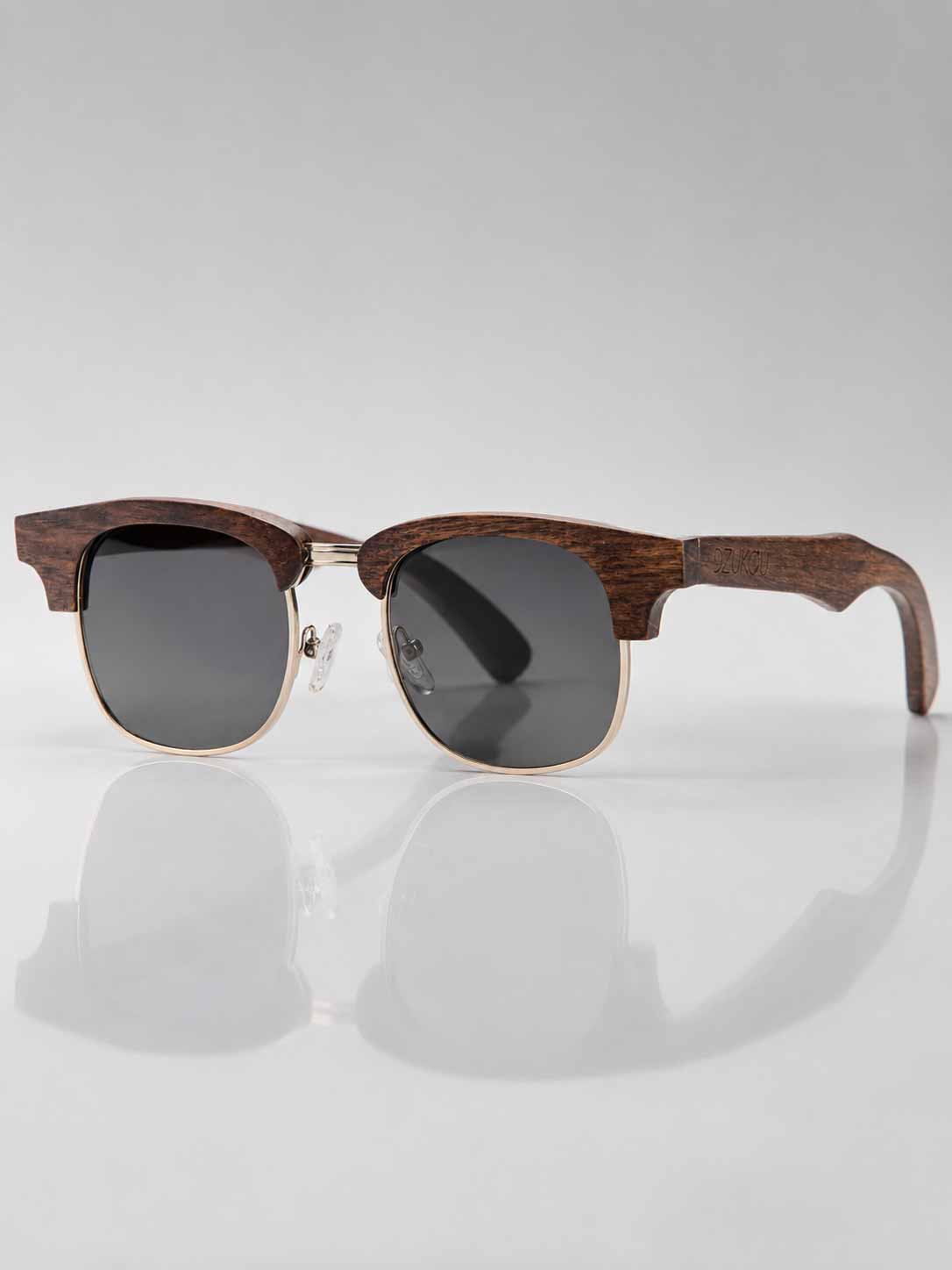Havana Haze - Wooden Sunglasses for Women