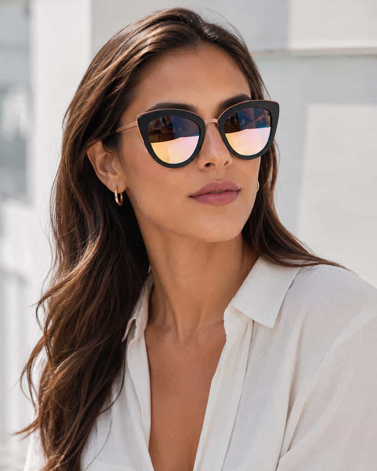 New York Fling - Wooden Sunglasses for Women