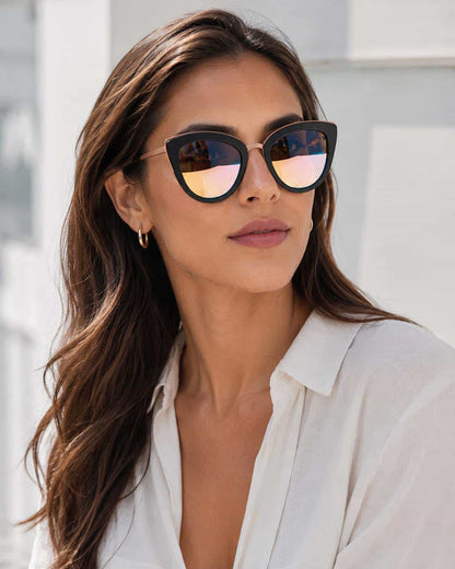 New York Fling - Wooden Sunglasses for Women