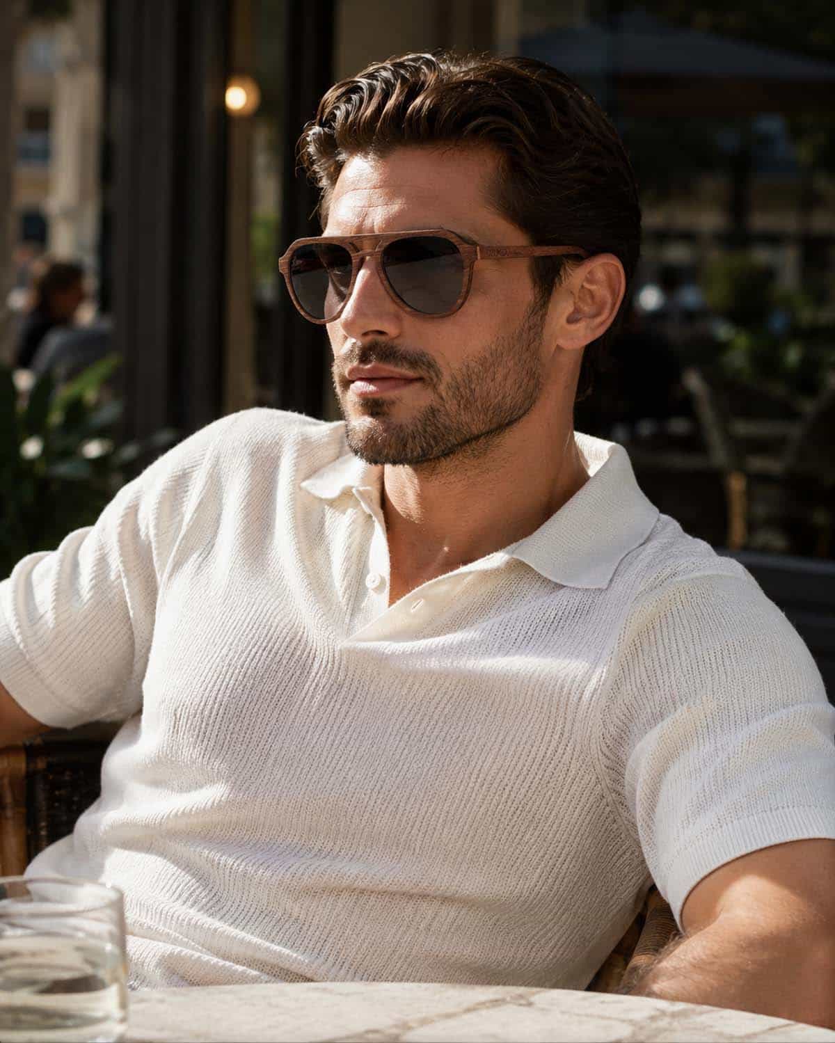 Osaka Drift - Wooden Sunglasses for Men
