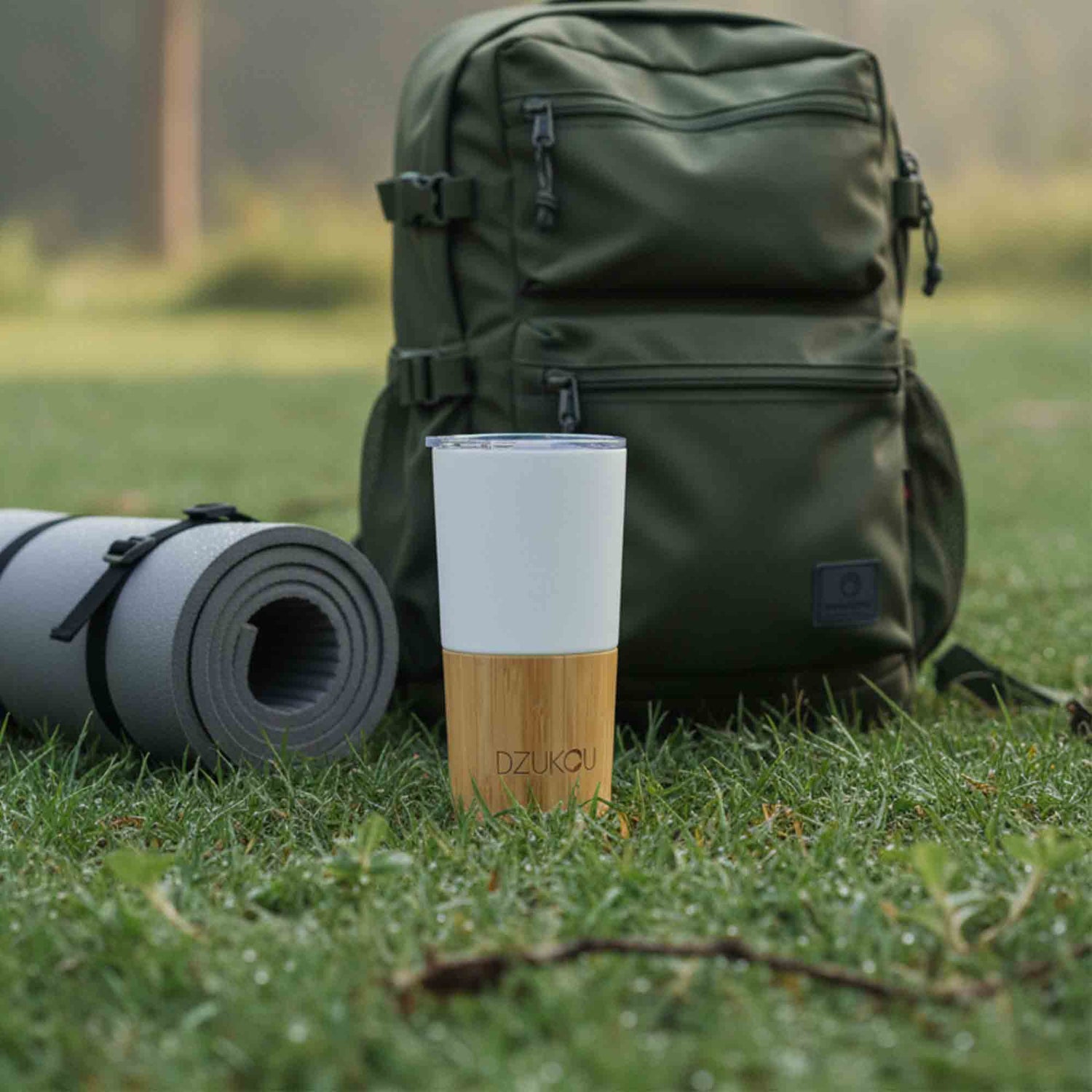 Inca Trail - Bamboo and Stainless Steel Coffee Tumbler 470 ml