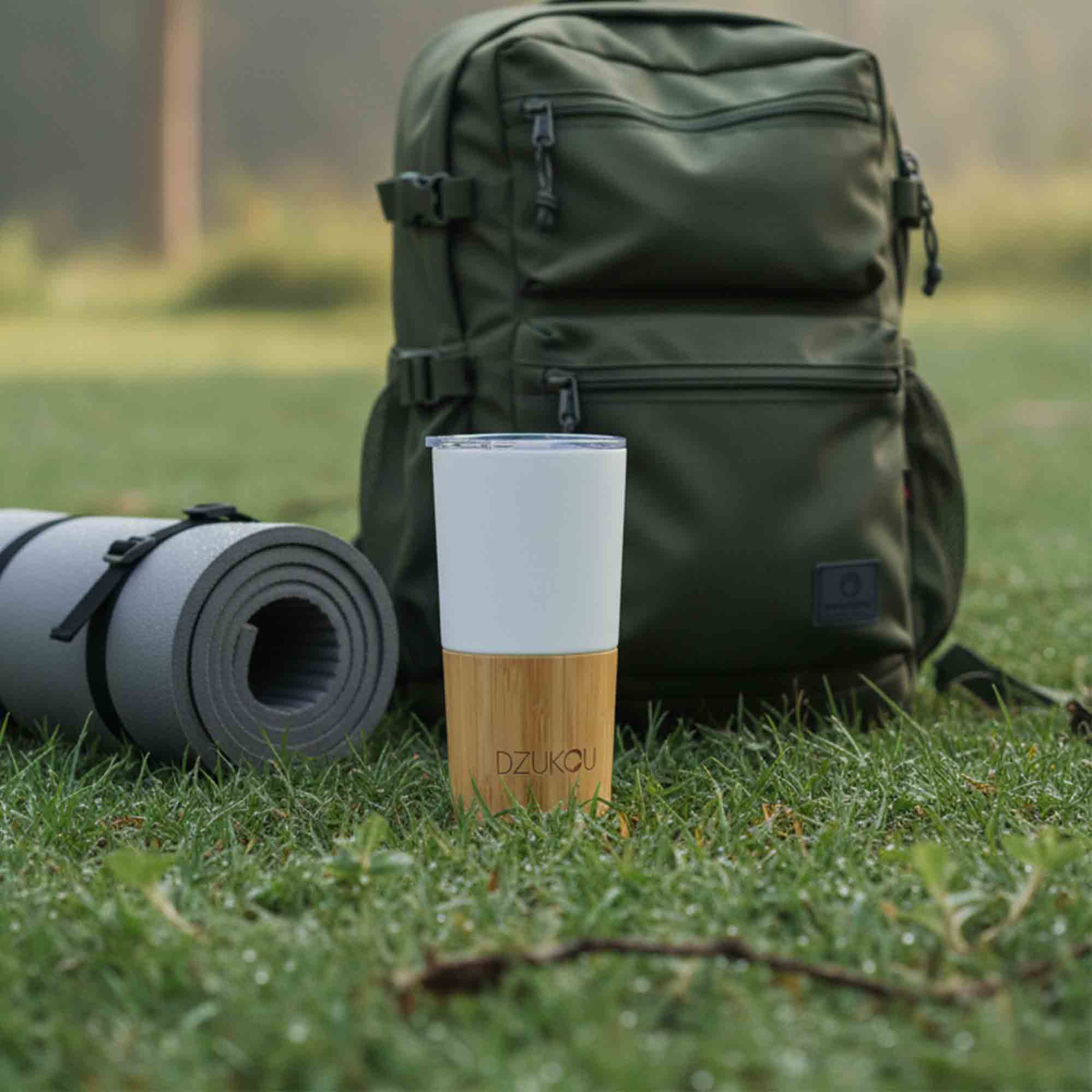 Inca Trail - Bamboo and Stainless Steel Coffee Tumbler 470 ml