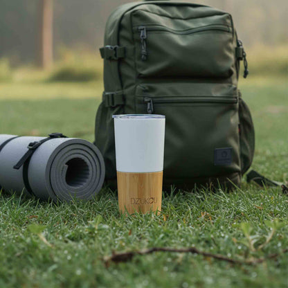 Inca Trail - Bamboo and Stainless Steel Coffee Tumbler 470 ml